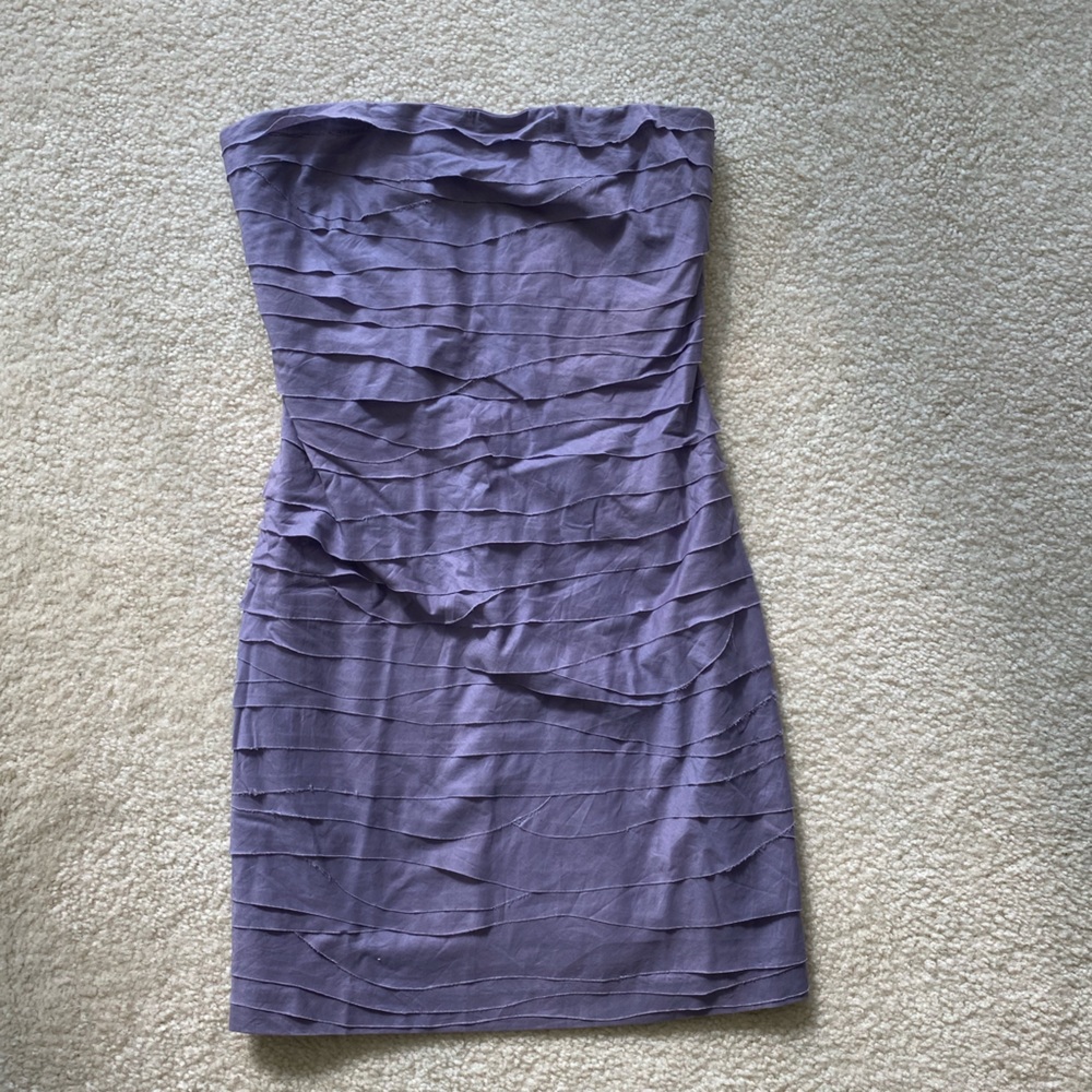 J.Crew strapless ruffle Dress